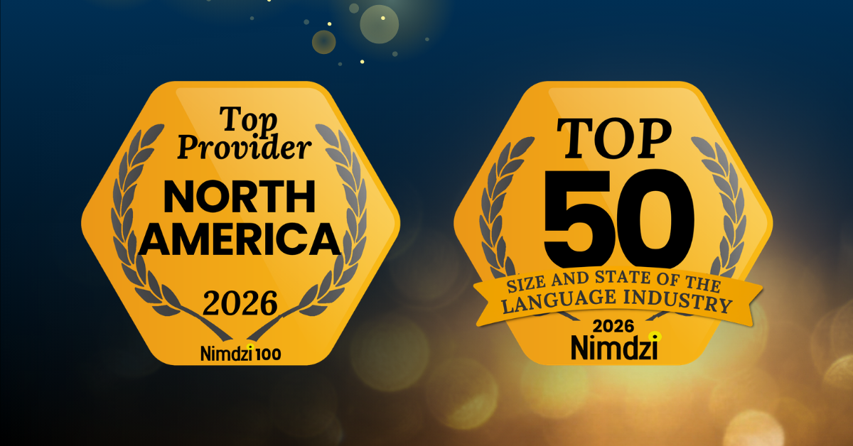 Top Language Services Leader: LSA Ranked No. 36 on 2026 Nimdzi 100